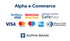 Alpha E-commerce alphabank logos